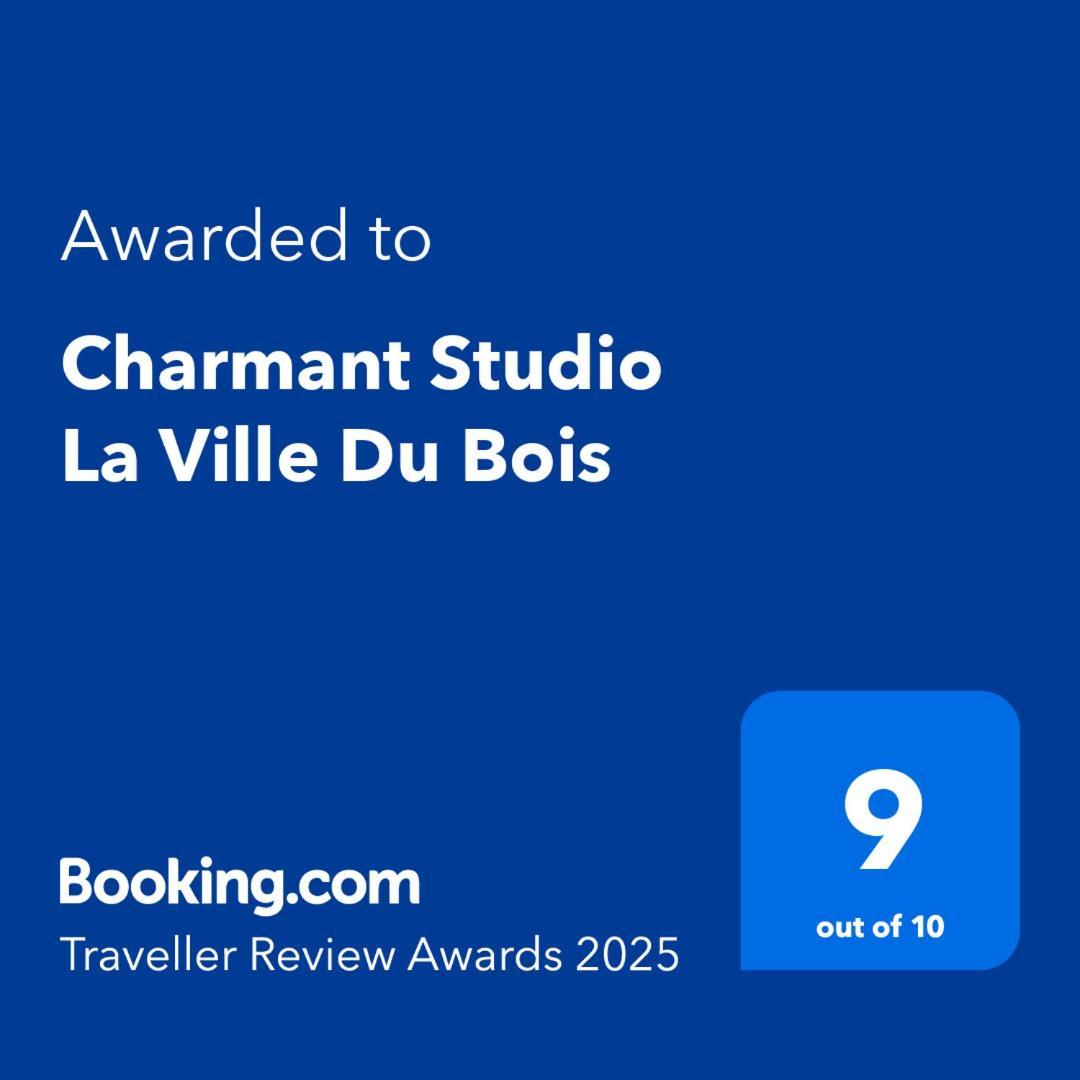 Charmant Studio La Ville Du Bois 외부 사진